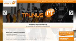 Desktop Screenshot of musikhaus-taunus.de